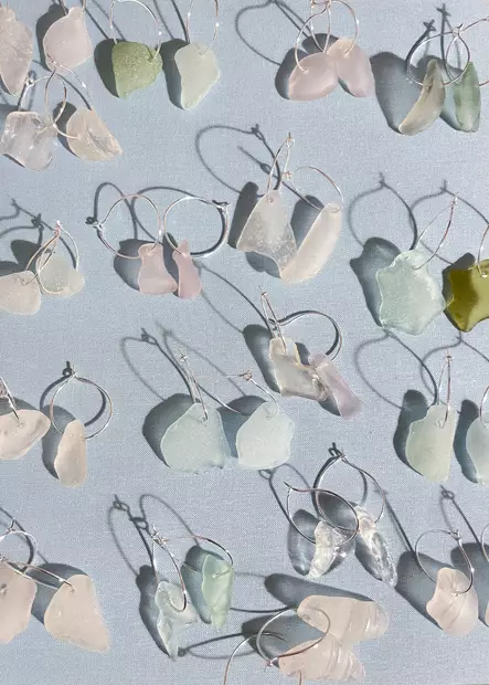 Lahja Aaltojen -korvakorut - Taide & Design - 2865 - 1